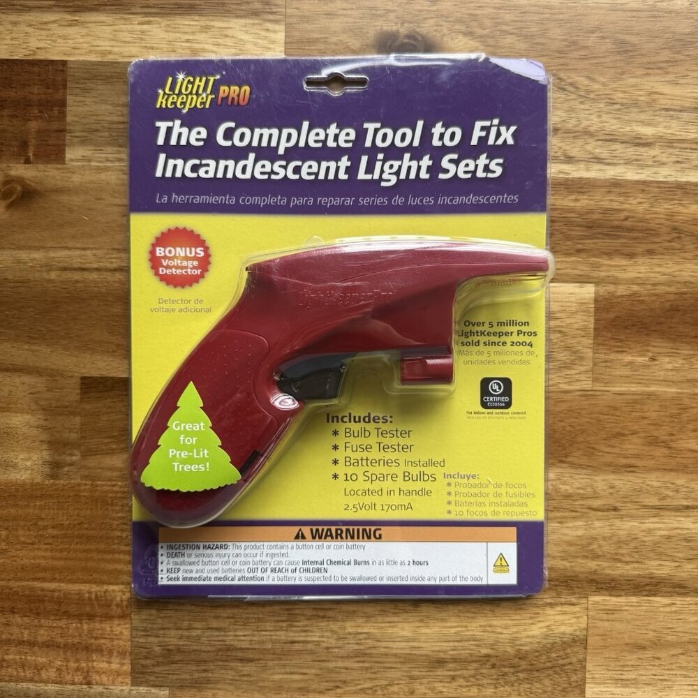 Light Keeper Pro Fix Christmas‎ TreeLights Incandescent Bulb Puller Repair